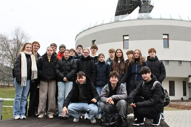 Workshop with a Year 9 class at the FUTURA Observatory
